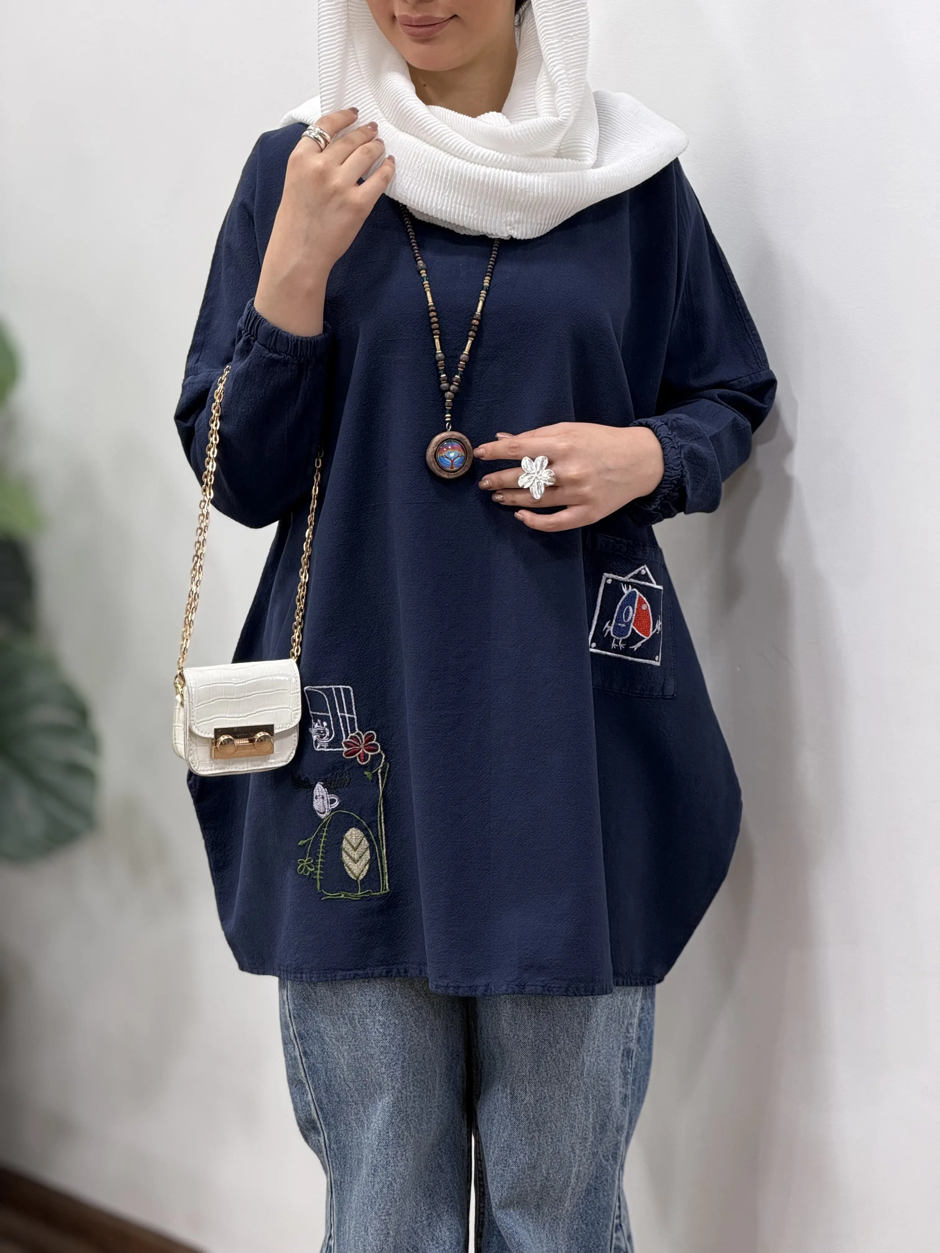 تونیک مانتویی آلینا (ایرادار)